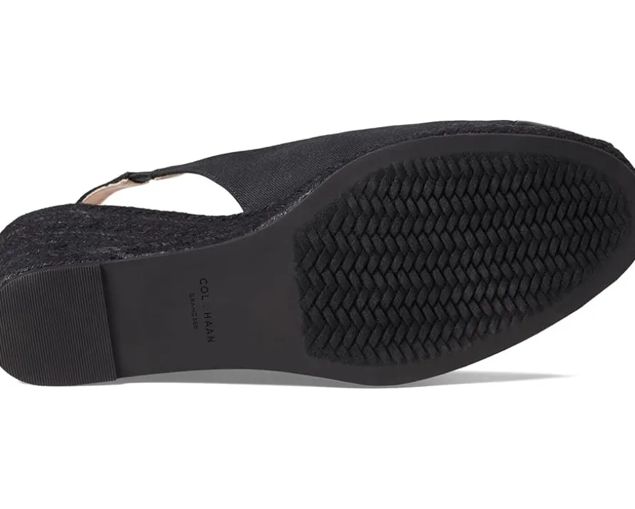 Women's Cole Haan Cloudfeel Espadrille Wedge Slingback 80 mm