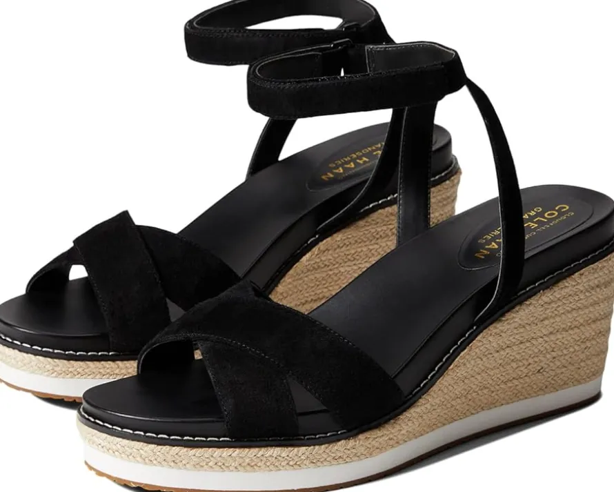 Women's Cole Haan Cloudfeel Espadrille Wedge Sandal 75 mm