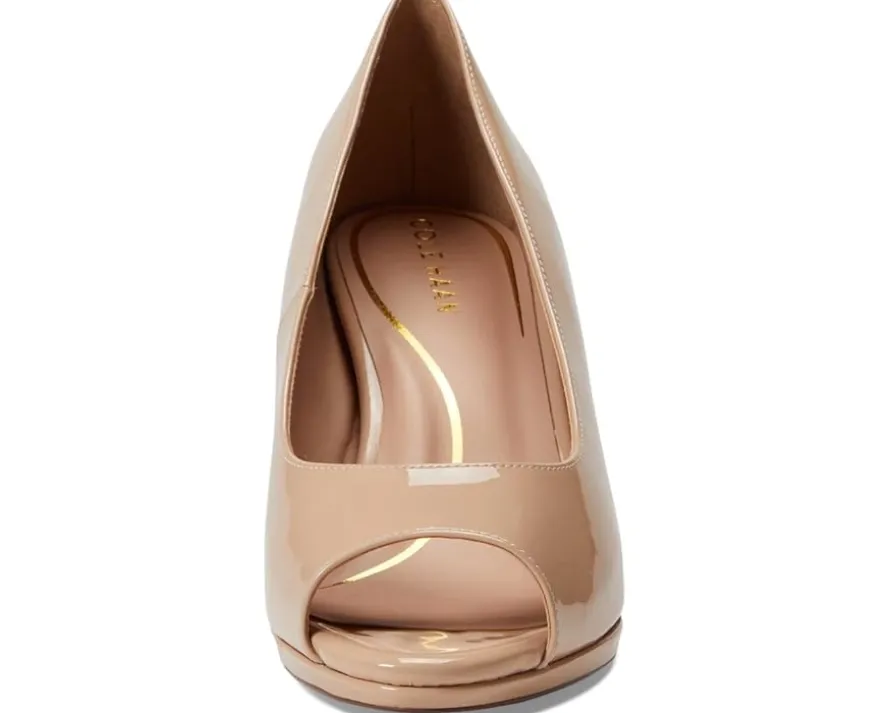 Women's Cole Haan Drado Peep-Toe Platform Pump 80 mm