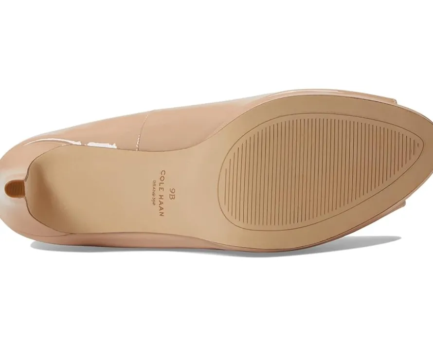 Women's Cole Haan Drado Peep-Toe Platform Pump 80 mm