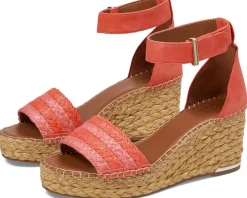 Women's Franco Sarto Clemens Raffia Espadrille Wedge Heel Sandals