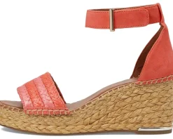 Women's Franco Sarto Clemens Raffia Espadrille Wedge Heel Sandals