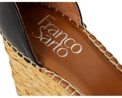 Women's Franco Sarto Clemens Raffia Espadrille Wedge Heel Sandals