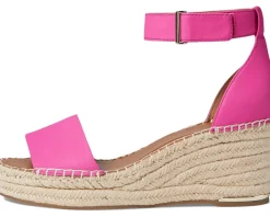 Women's Franco Sarto Clemens Raffia Espadrille Wedge Heel Sandals