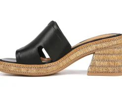 Women's Franco Sarto Florence Fashion Slide Heeled Sandals