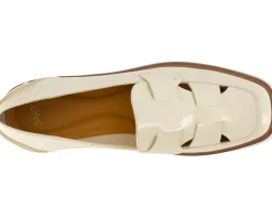 Women's Franco Sarto Gene Cut Out Heeled Loafers