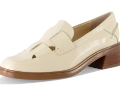 Women's Franco Sarto Gene Cut Out Heeled Loafers