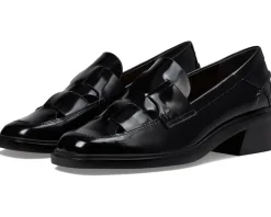 Women's Franco Sarto Gene Cut Out Heeled Loafers