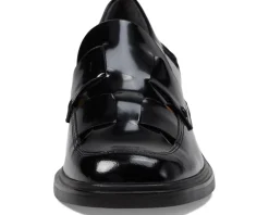 Women's Franco Sarto Gene Cut Out Heeled Loafers