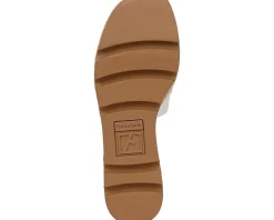 Women's Franco Sarto Hoda Cork Platform Slide Sandals