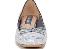 Women's Franco Sarto Natalia Square Toe Block Heel Pumps with Bow