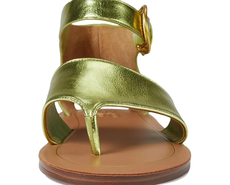 Women's Franco Sarto Ruth Ankle Strap Thong Flat Sandals