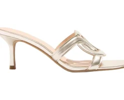 Women's Jack Rogers Dobson Kitten Heel - Leather