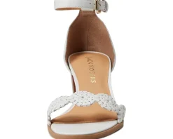 Women's Jack Rogers Lauren Ankle Strap Mid Heel