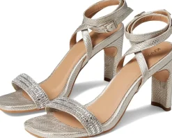 Women's KAANAS Shania Diamond Heel with Ankle Strap