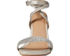 Women's KAANAS Shania Diamond Heel with Ankle Strap