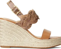 Women's Lauren Ralph Lauren Hazell Leather Espadrille