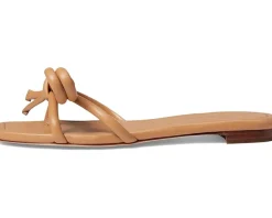 Women's Loeffler Randall Hadley Leather Bow Flat Sandals