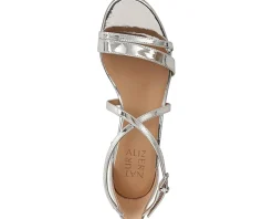 Women's Naturalizer June Strappy Low Block Heel Dress Sandal