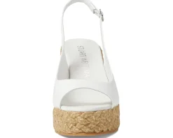 Women's Stuart Weitzman Island Peep-Toe Espadrille Wedge