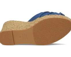 Women's Stuart Weitzman Loveknot Espadrille Wedge Slide