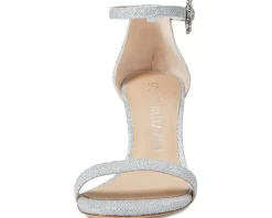 Women's Stuart Weitzman Nearlynude Crystal Nova Sandal