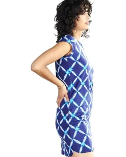 Zara Dress - Diamond Ikat